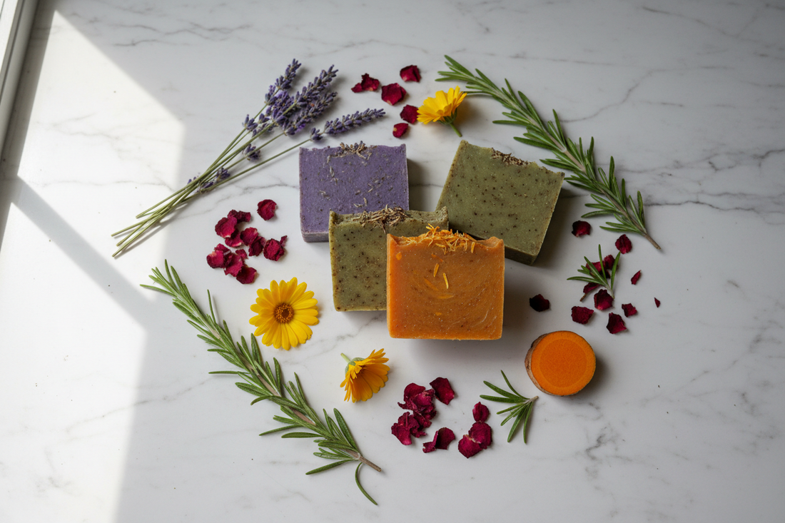 The Beauty of Natural Soaps: Unscented, Herbal & Botanical Bars